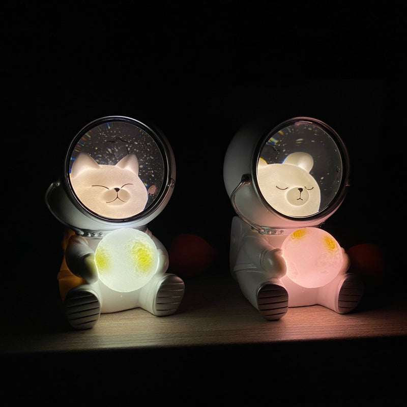 Luminária Pet Astronauta LED